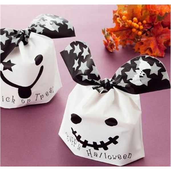 

13.5x23см хэллоуин тыква и призрак конфеты мешки конфеты