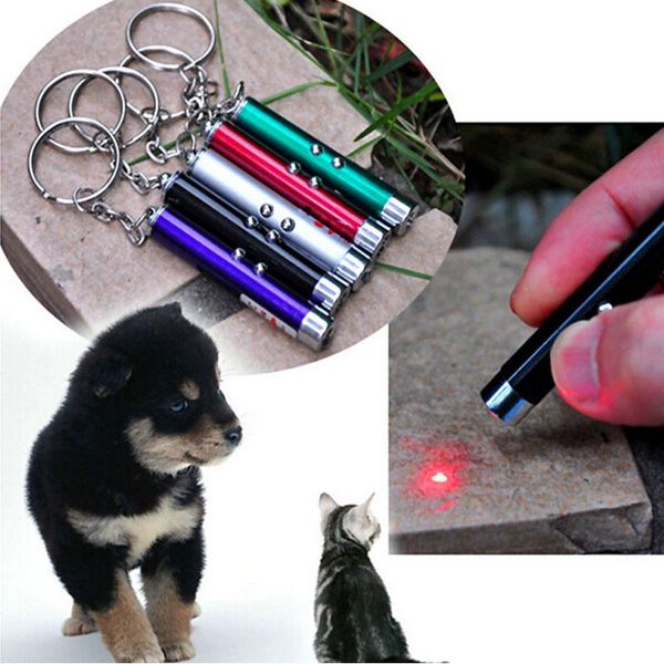 

new led light laser toys red tease cats rods visible light laserpointer funny interactive goods for pets 5 colors