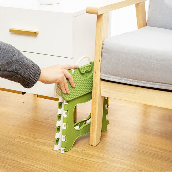 

simple folding stool portable household plastic bench outdoor fishing pony