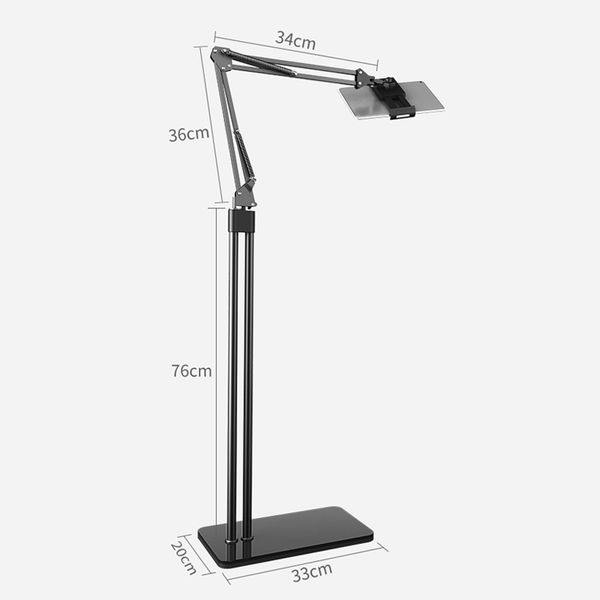 

great demand flexible long arm lazy gooseneck floor stand phone holder