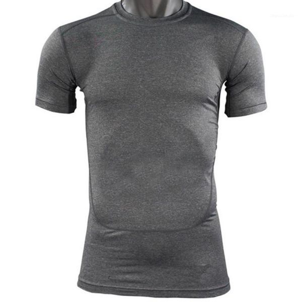 

men compression base layer tee shirts athletic sports collection1, Black;blue