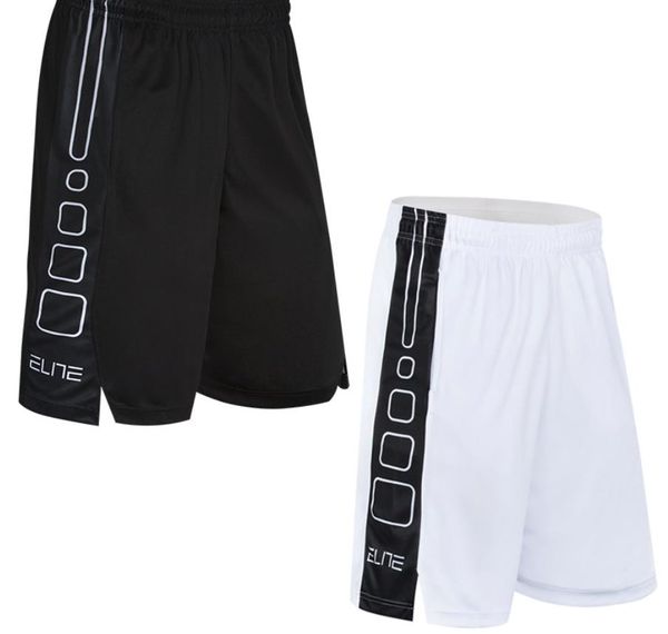 

men's basketball shorts quick drying breathable loose casual outdoor sports short trousers fitness running male training shorts, White;black