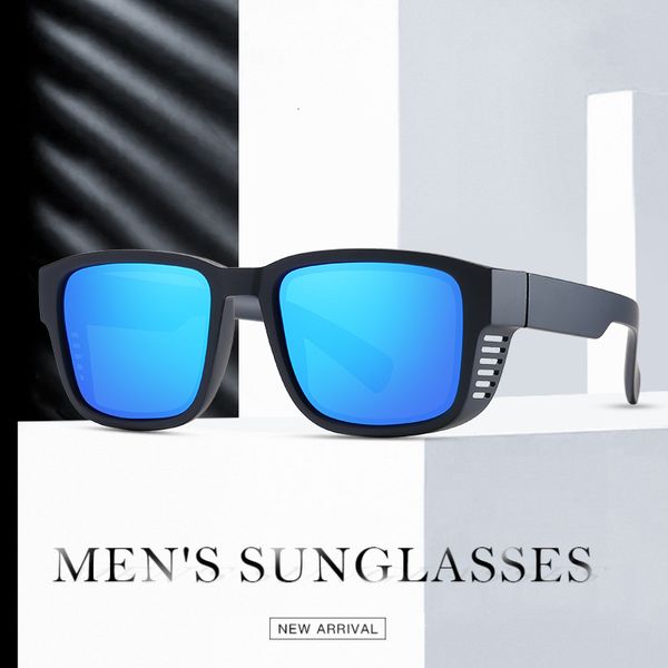 

new punk sunglasses 2031 classic men's polarized sunglasses tr frame sunglasses designer aws, White;black