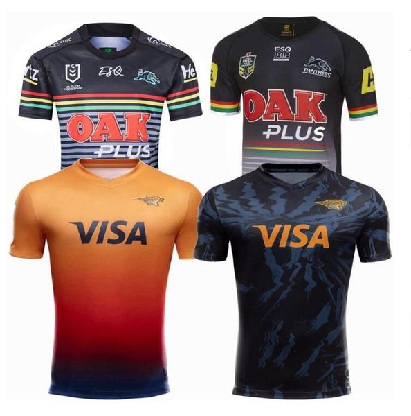 

new 18 2019 2020 2021 jaguares panther tiger rugby jerseys rugby league jersey 19 20 21 shirts s-5xl, Black;yellow