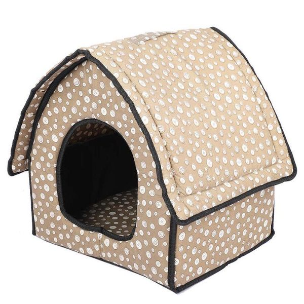 

cat beds & furniture polyester fabric pet house dog durable shape convenient for dogs cats