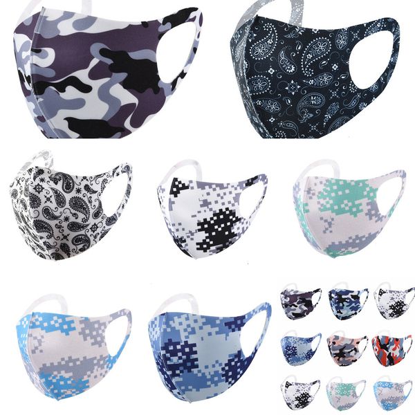 

uc8rvu factory price mask designer fashion face masks black red camo printing cartoon camouflage flower ice silk su 9 n