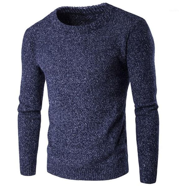 

2020 new autumn knitting mens sweaters and pullovers o-neck slim fit thicken sweaters male elastic knitted pullovers grey blue1, White;black