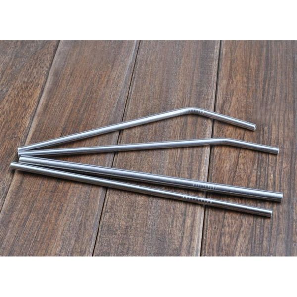 

stainless straw eco-friendly straight metal drinking steel reusable straws for beer fruit juice drink sn2417