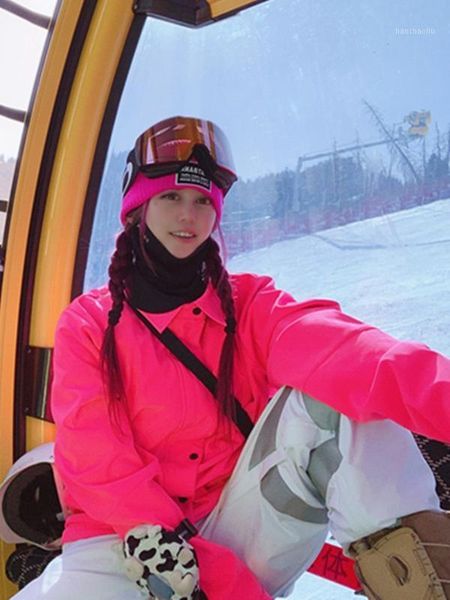 

skiing jackets fashion fan general single board double men and women jacket equipment pants fluorescent waterproof pants1