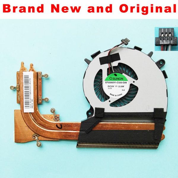 

lapcooling pads and original heatsink fan for satellite u800 u800-t02s u800- cooler thermal module ef50060v1-c020-g99