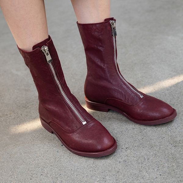 

2021 women's bootssolid colour sheep skin soft 22-26.5 in length wild women shoes increased western boots glht, Black