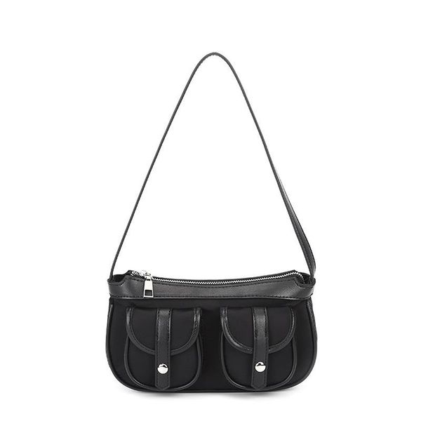 

новая двойная карманная сумка для плеч мода женская сумка