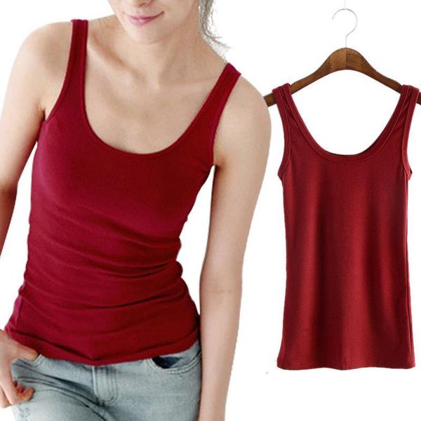 

mileegirl women soft tank ,5 colors solid sleeveless u crop,camisole vest cropped for ladies tank women, White