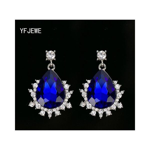 

fashion women multi-color crystal vintage retro silver plated romantic pendants ladies accessories jewelry earri sqcxzi homes2007