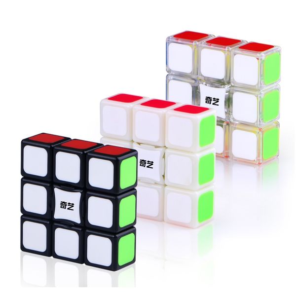 

новый qiyi 133 magic speed ​​cube 1x3x3 головоломки кубики профессиональные головоломки magic square stress игрушки для детей wmtdxo lovesho, Black;red