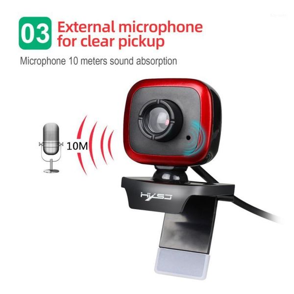 

usb web camera 480p computer camera manual focus webcam with sound-absorbing microphone for pc lap