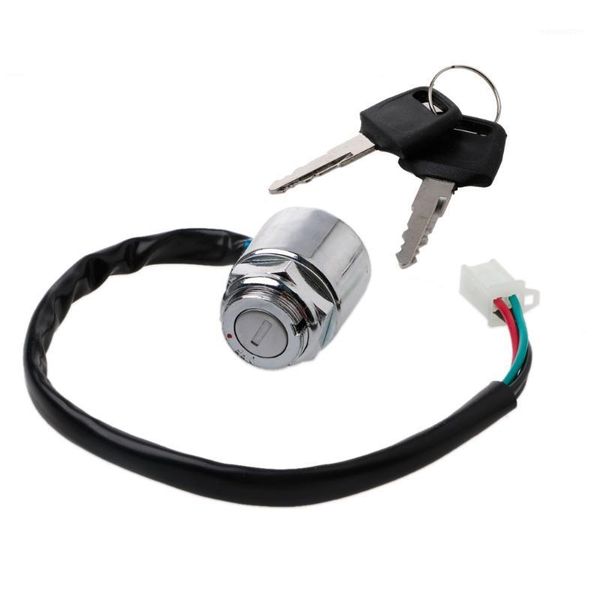 

4 wires atv quads ignition key switch for 4 wheeler go kart motorcycles pit dirt bike l9bc1