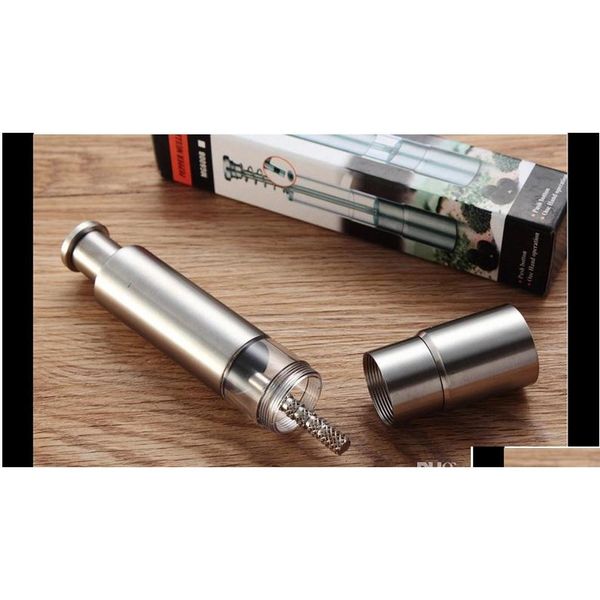 

stainless steel thumb push pepper grinder mills portable manual pepper muller seasoning grinding milling machine mini jllwyh xhlight
