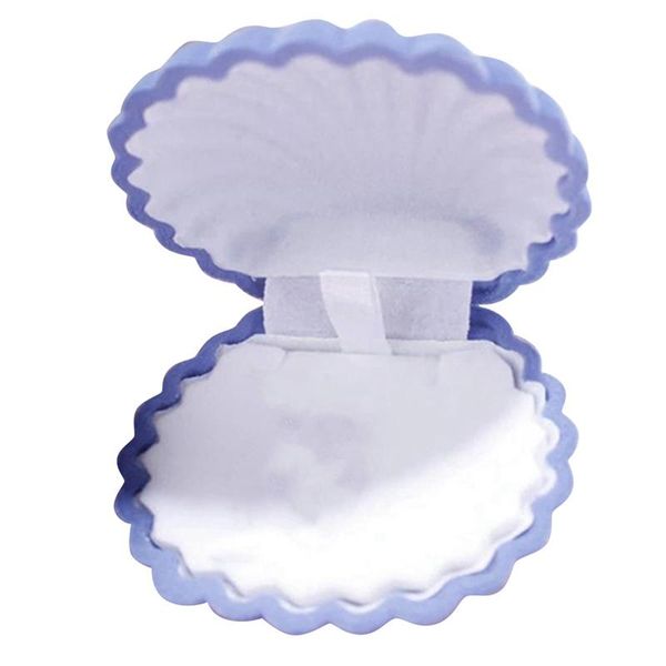 

jewelry pouches, bags stud cute personality box general shell, Pink;blue