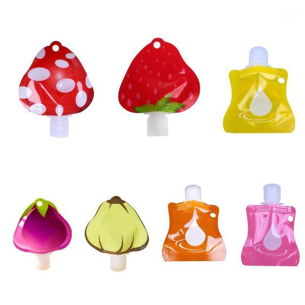 

1 x lovely travel portable mini hand sanitizer/shampoo/makeup fluid bottle bathroom products packaging bottles1
