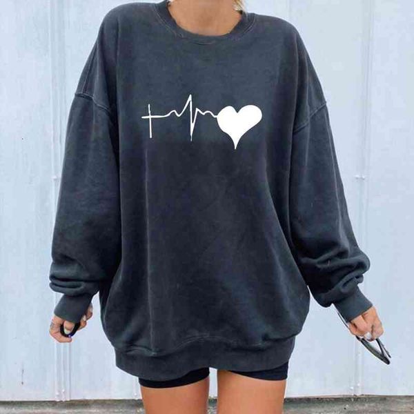 

womens blouses fish print sweatshirt women halloween casual printing long sleeve sweatshirt pullover, Black