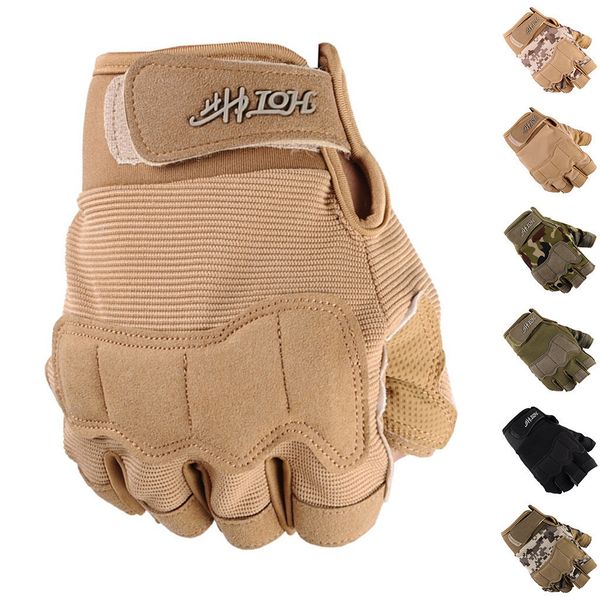 

hiking outdoor men sports military tactical hunting glove half finger paintball camping motorcyle racing cycling gloves