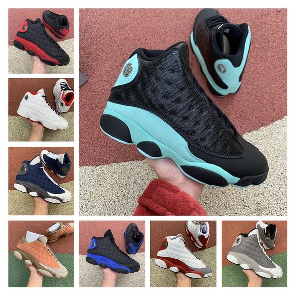 

new 13 island green mens basketball shoes flints bred phantom chicago jumpman 13s playground retroes hyper royal playoffs men sneakers