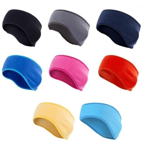 Cappellini da ciclismo Maschere Outdoor Winter Fleece Ear Cover Warmers Fascia per lo sport Warm Running Riding Uomo / Donna / Kid Paraorecchie Allenamento Yoga Sci M4R