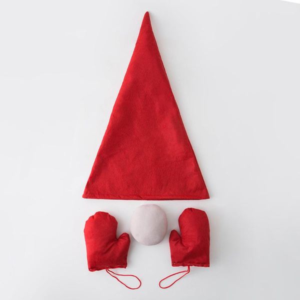 

4pcs christmas tree er festival creative lightweight reusable doll face hat for home banquet