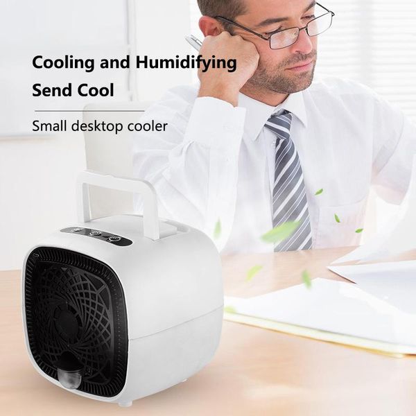 

5v mini air cooler conditioning fan multi-function humidifier purifier usb deskair cooler fan device for home office desk