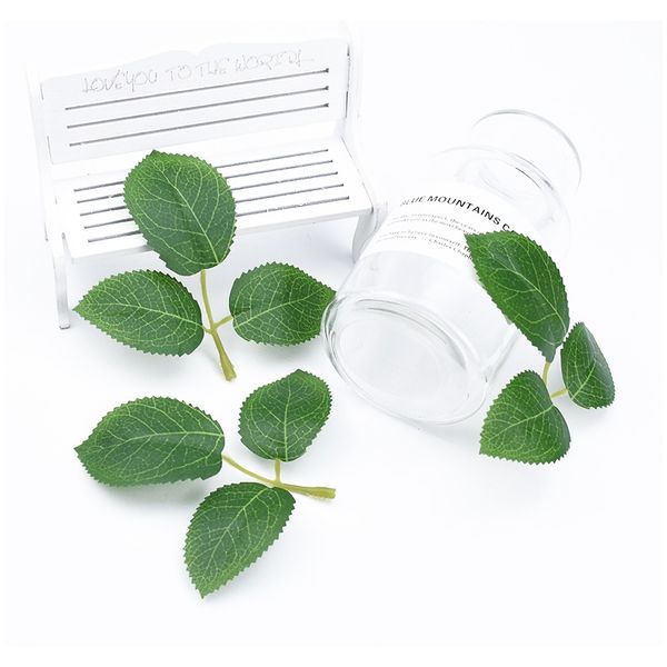 

10 шт. домашние украшения аксессуары diy подарки коробки шелковые розы листья рождественские листья искусственные растения декоративные цвет