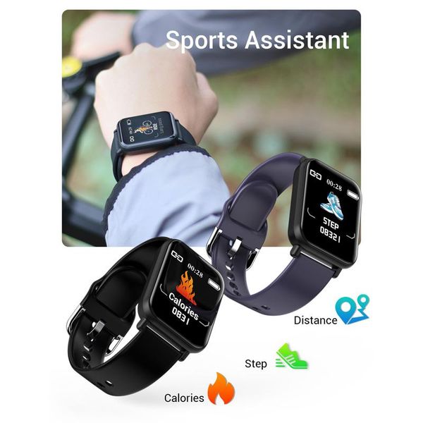 

smart sport watch r16 android ios сердечное рисунок артериальное давление окси браслет браслет fitness tracker мужчины женщины цвет звоните