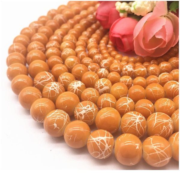

wholesale 4/6/8/10mm czech glass beads loose spacer beads painted charm for jewellery making diy bracelet&neck jllkwz, Crystal