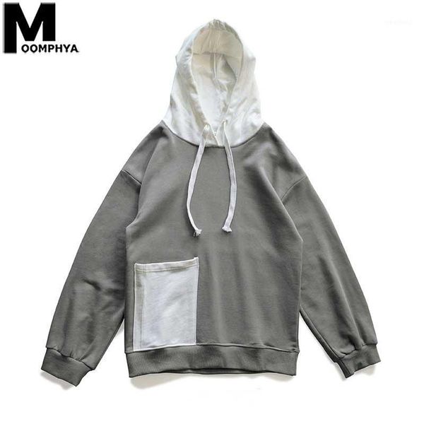 

men's hoodies & sweatshirts front mobile phone pocket mens 2021 autumn hooded male streetwear pullover skateboard hoodie men1, Black