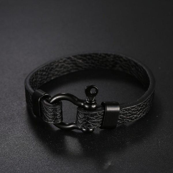 

sellers pu leather stainless steel bracelet gift for valentines day birthday qylrpr