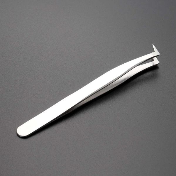 

eyebrow tools & stencils grafting fake eyelashes tweezer applicator makeup stainless steel high precision special (mirror 7 shaped clip)