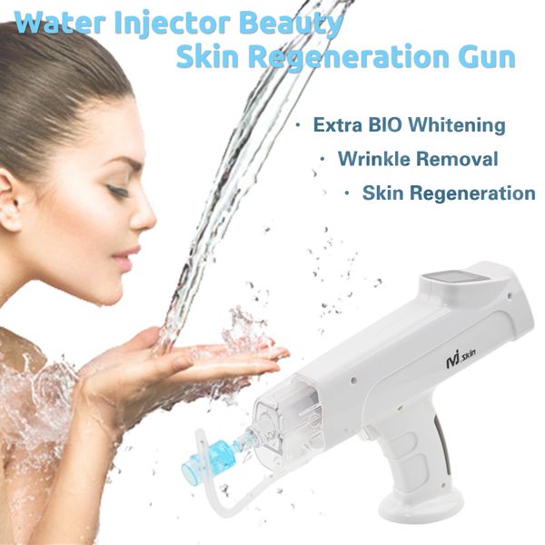 Injetor de pele portátil Mesoterapia arma Mesogun injeção de água injeção de água rejuvenescimento tratamento facial cuidado cuidados de beleza cuidado