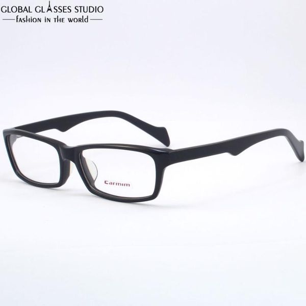 

new fashion eyeglasses frames man women black acetate reading optical glasses b013
