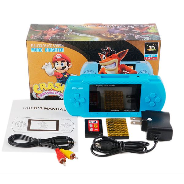

pvp3000 portable game player pvp station light 3000 (8 bit) 2.7 inch lcd screen handheld video game player console mini portable game