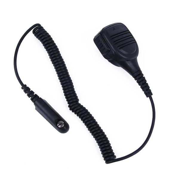 

5pcs water resistant speaker mic microphone pfor motorola walkie talkie gp328 radio pro5150 gp338 pg380 gp680 ht750 gp340