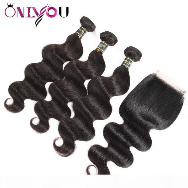 

9a indian body wave human hair bundles with closure wholesale price body wave human hair wefts fast shipping body wave vendor, Black;brown