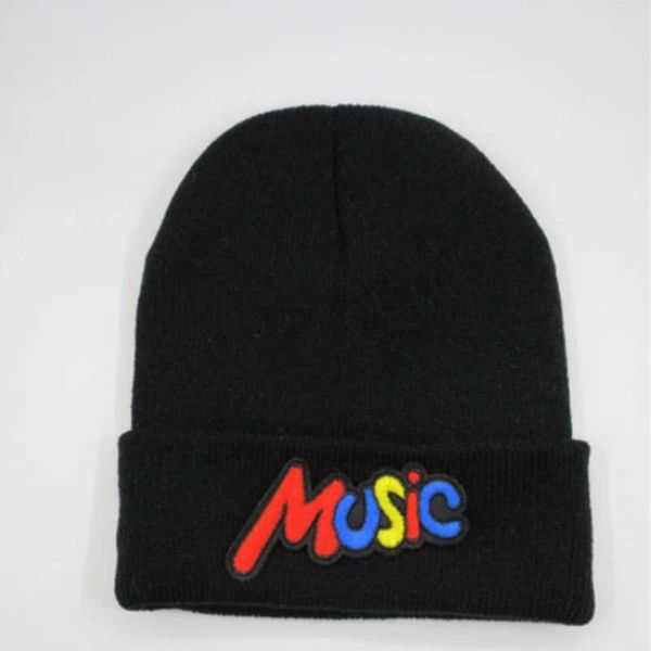 

хлопковая музыкальная вышивка сгущает вязаная шляпа зима теплая шляпа черепашки крышки шансы для мужчин и женщин