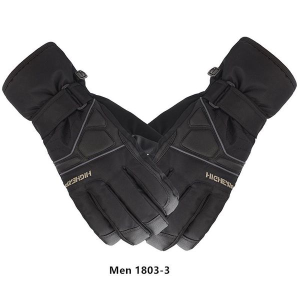 

ski gloves high experience men waterproof mittens winter men's thermal snowboard skiing warm