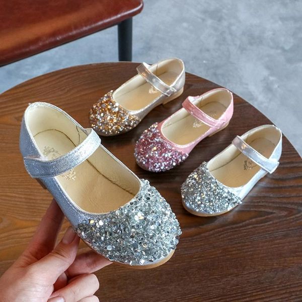 

first walkers shoes for girls born baby kids toddler infant crystal leather single party princess
