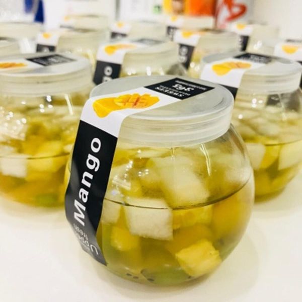 

gift wrap 20pcs creative spherical pudding cup transparent plastic planet chocolate mousse fruit yogurt bottle mini candy jar