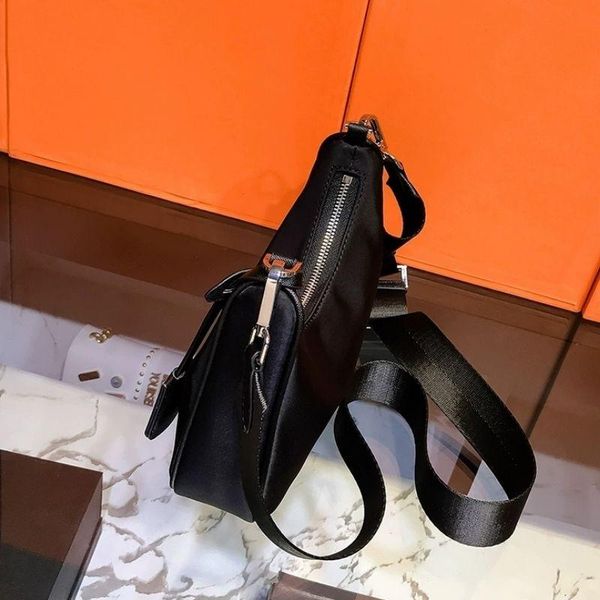 

nylon chain classic tote bag handbags for shoulder bag hobo women crossbody bags zipper fashion canvas messenger chest key wallet xapkc