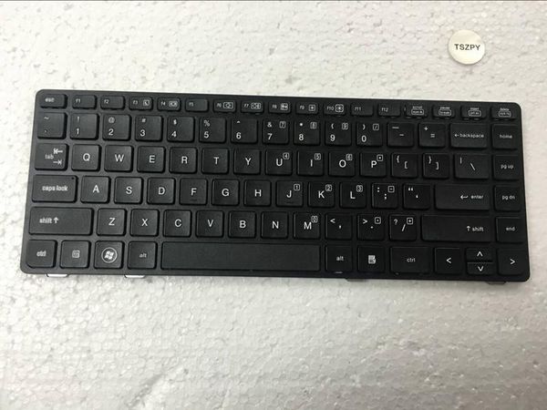

new lapkeyboard forhp elitebook 8460 8460p 8460w 8470p 8470w probook 6460b 6465b us frame1