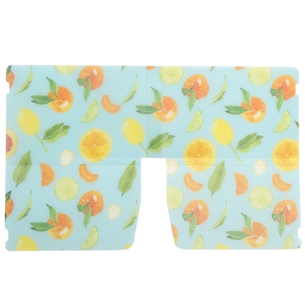 

flower printing plastic make holder clip portable protective folding face mask storage case dhc3513