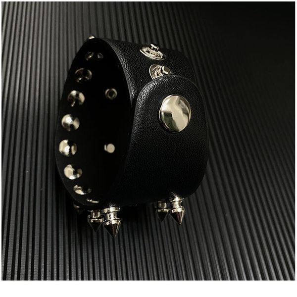 

junwei bracelet men's retro skull bracelet cool leather jewelry factory direct junwei qylcuu