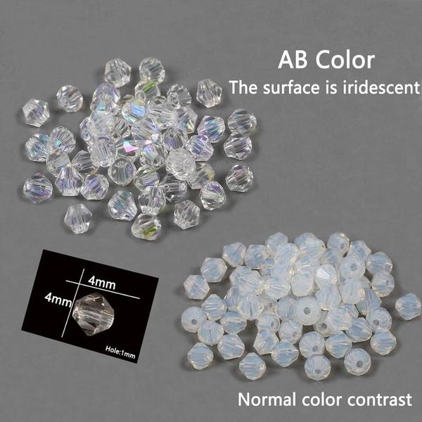 

200pcs austrian transparency crystal beads be glass bead loose spacer bead for diy bracelet earrings jewelry making bbysql